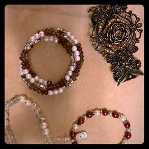 Bracelet Bundle. Stretch and wrap styles.